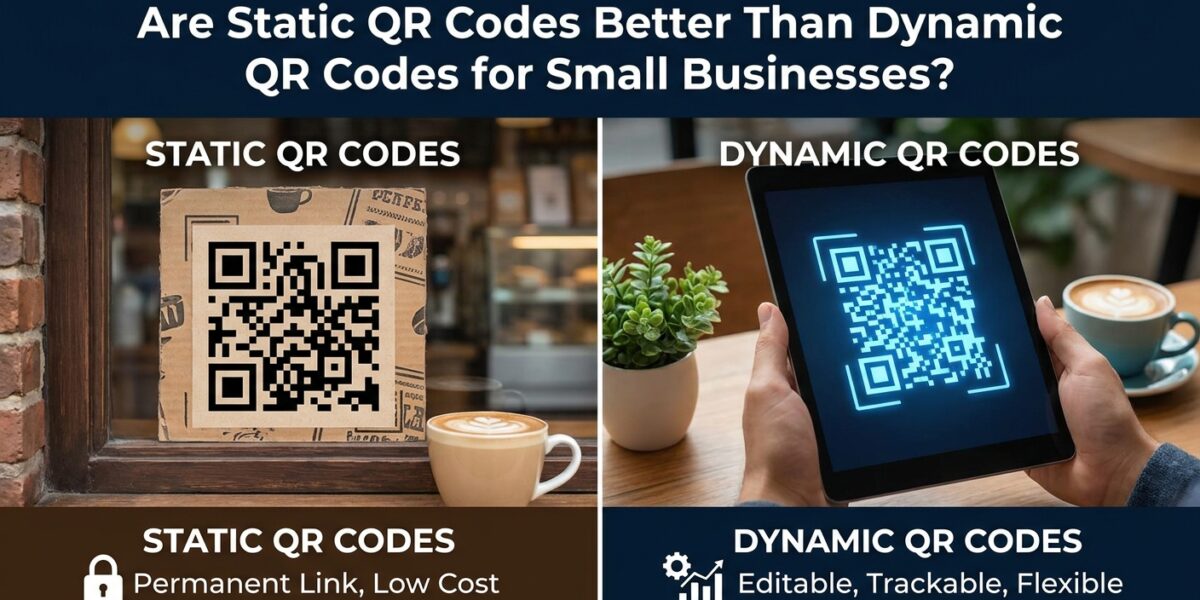 Are Static QR Codes Better Than Dynamic QR Codes for Small Businesses