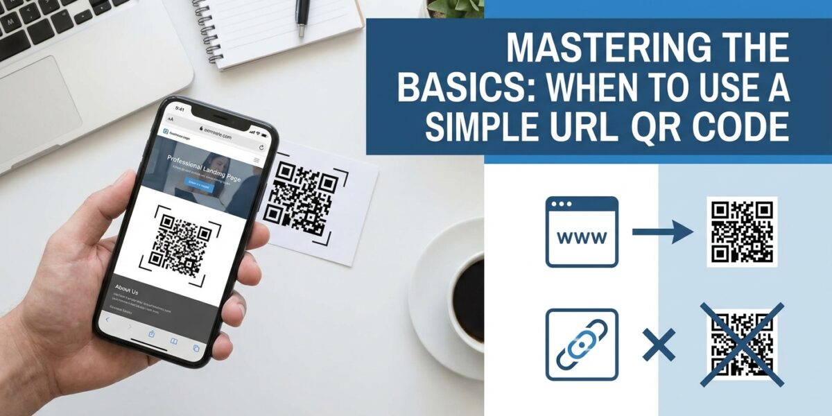 Mastering the Basics When to Use a Simple URL QR Code