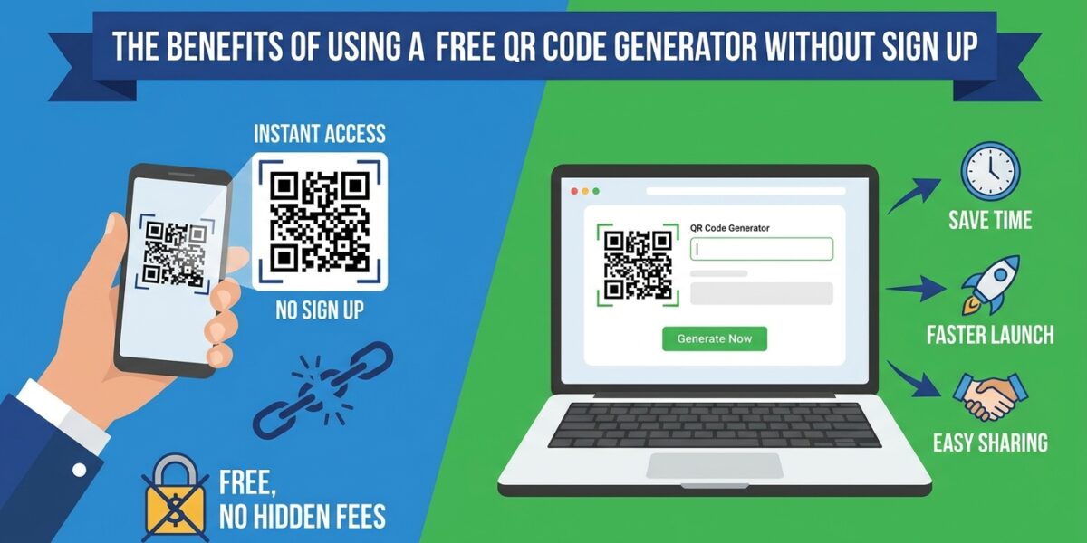 The Benefits of Using a Free QR Code Generator Without Sign Up
